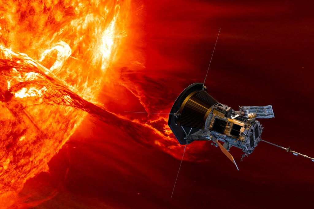 NASA scientists monitoring data from Parker Solar Probe