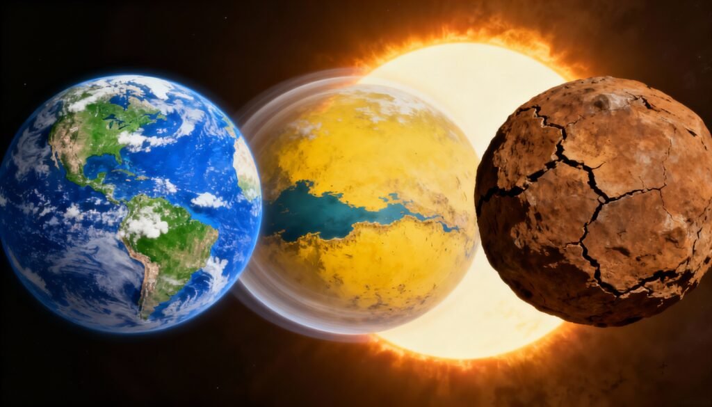 Transformation of Earth from habitable planet to lifeless rock due to red giant Sun